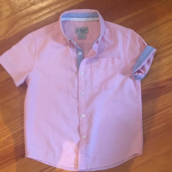 Little boys Penguin short sleeve oxford - Picture 1 of 5